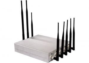 China 4G LTE / 3G / GSM Mobile Phone Remote Control Jammer / Blocker , 8 Antennas on sale