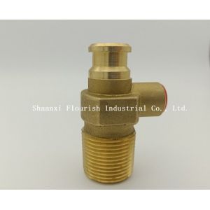 Wholesale 20MM Outlet LPG Gas Brass Self Closing Cylinder Valve from china suppliers