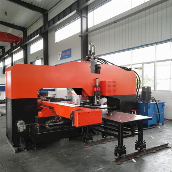 Custom Cnc Sheet Metal Punching Machine Close Punch Shape , Ultra Width Guide Spacing
