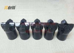 12° Tapered High Speed Cross Rock Drill Bits Tungsten Carbide Cutting Tools