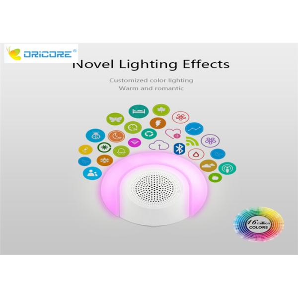 Led Light Boombox Wireless Bluetooth Speaker Warm And Romantic Lighting Effect