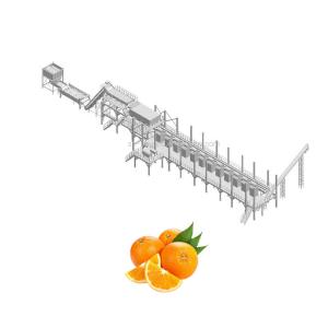 Wholesale 10TPH Automatic Orange Juice Extract Orange Processing Line For Juice Making Factory from china suppliers