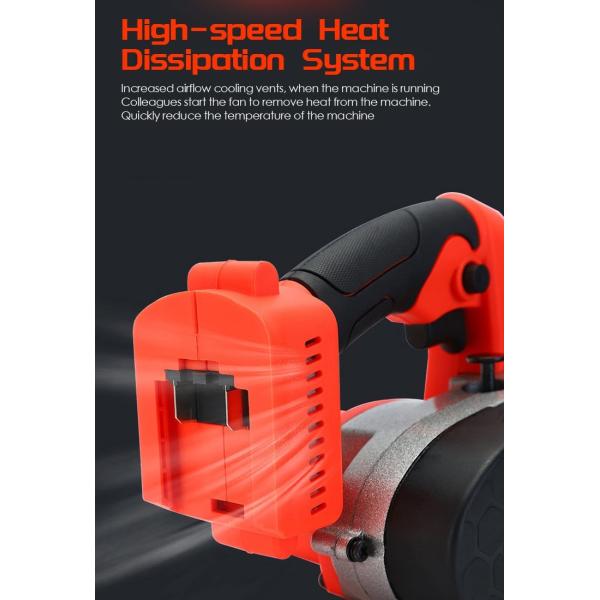 Brushless Electric Battery Chainsaw CS09 8 In. 21V Lithium Ion