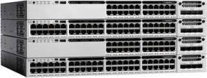 WS-C3850-48F-S Layer 3 48 Port Full PoE Gigabit Ethernet Networking Switch IP Base