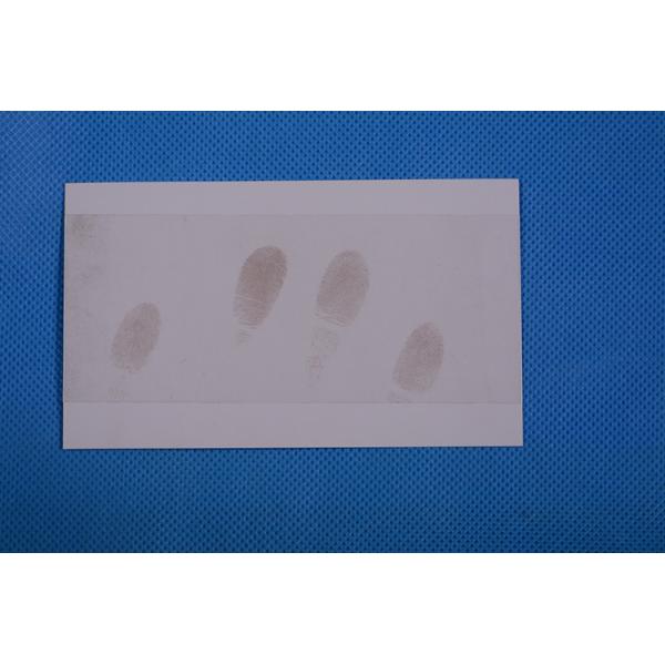 C167 White low gloss fingerprint backing sheet