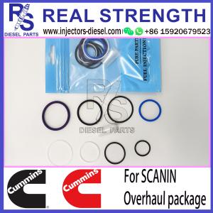 China CUMMINS SCANIA Injector Repair Kit Neutral Packing ISO Approved on sale