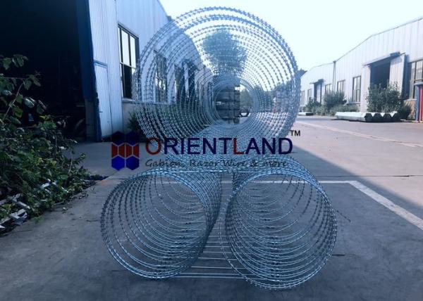 Quality Removable And Reusable Concertina Wire Fencing Rapid Deployment ISO SGS for sale