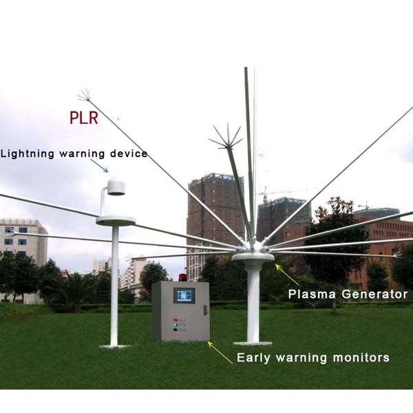 ISO9001 Protective Lightning Repeller , Lightning Rod Tower Q235 For Architectur