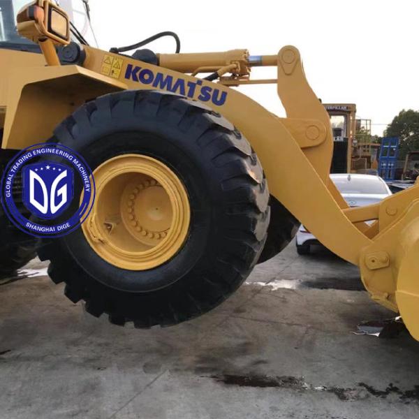 Komatsu WA470-6 Used Loader Large Construction Equipment Original From Japan
