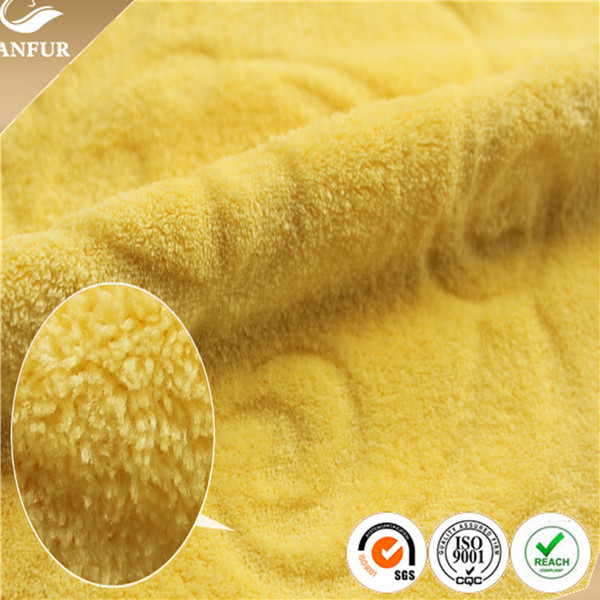 100D Yarn Count Japanese Design Bathrobe in Coral Fleece for Blankets and Sleepwears