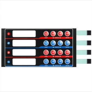 Wholesale Customized Push Button FPC Membrane Switch Waterproof With LED from china suppliers