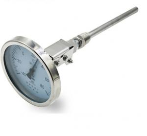 Wholesale Back Install Bimetal Temperature Gauge WSS Water Thermometer from china suppliers