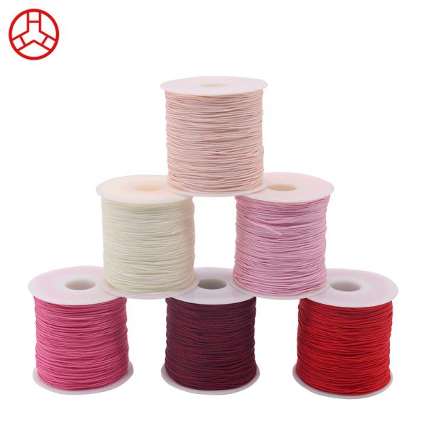 50g Silk Thread for Jewelry Making 1mm Nylon Material Braided Bracelet Accessories