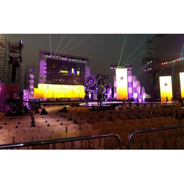 Energy Saving Full Color Indoor LED Display 500mmx500mm High Refresh Rate