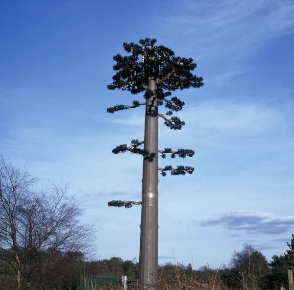 Quality ANSI Bionic Tree Single Tube Camouflage Cell Tower for sale