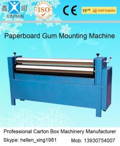 China Manual Feeding Sheet Pasting Machine to Make Single Facer Corruagted Board on sale