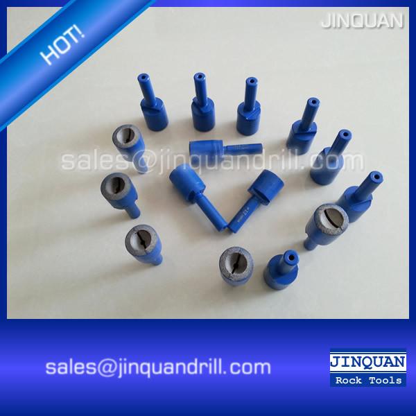 Quality diamond grinding pins for sharpening hemispherical and ballistic DTH button bits for sale