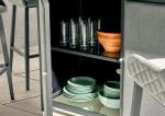 Mail Packing AJUNION All Weather Outdoor Dining Set with Firepit Table