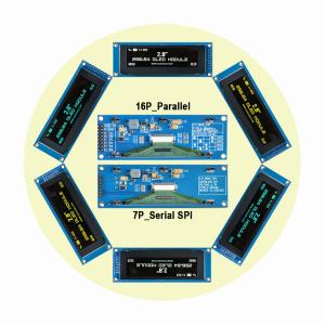 Wholesale SSD1322 Controller 256x64 Graphic Oled Display Module With Opetional Light from china suppliers