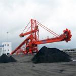 Bucket Wheel Stacker And Reclaimer System For Longitudinal Stockyard