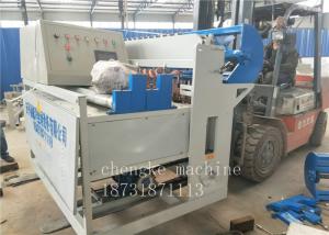 Low Carbon Hot Dipped Galvanized Wire Mesh Fence Machine Automatic For Anti Climb Fence