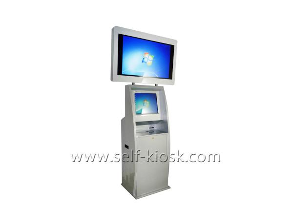 Quality AC110-240V Interactive Automatic Hotel Self Check In Kiosk With 15-22 Inch Screen for sale