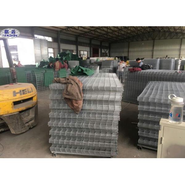 Galvanized Steel Welded Mesh Gabions , Wire Mesh Gabion Basket