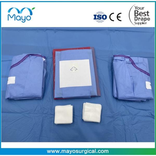 ENT Surgery Sterile Ophthalmology Drapes Pack Kits With CE ISO