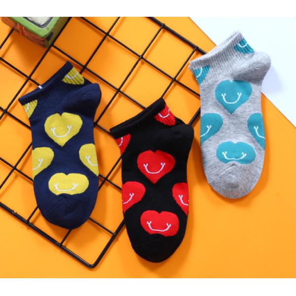 Unisex Unique Dress Women'S Quarter Socks Cotton / Awesome Cotton Girls Socks With Jacquard