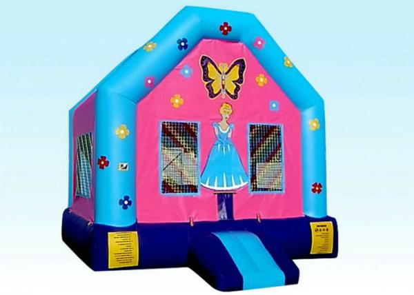 Quality Jumper Backyard Inflatable Princess Doll House With Logo Customized for sale