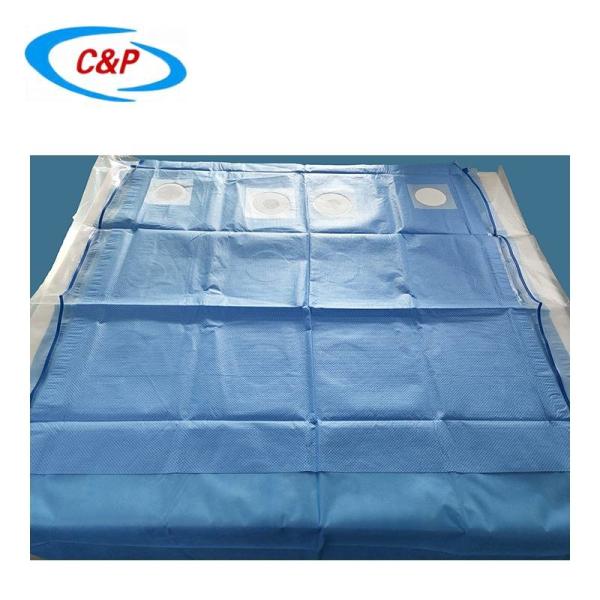 Patient Angiography Drape Pack For All Surgical Needs EN13795 Certificated