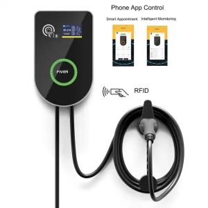 Wholesale 32A EV Charging Station OCPP 1.6 Smart Wallbox 22KW With Wifi 4G Communication from china suppliers
