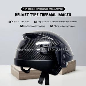 Wholesale AI Function 5m Smart Temperature Measuring Helmet from china suppliers
