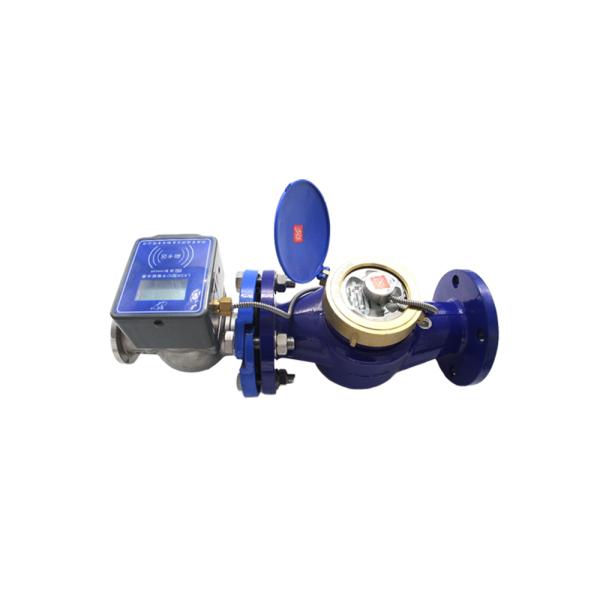 Large Caliber Prepaid IC Card Water Meter ISO 4064 Contactless Brass Factory Price IP68 Protection Horizontal OEM Customizable