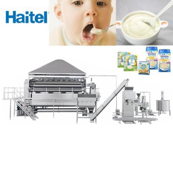 Quality Gluten Free Grain Instant Baby Food Processing Equipment PLC Control for sale