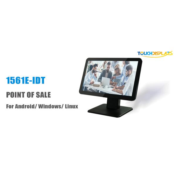15.6 Inch Windows Touch Screen POS Machine DDR3 4Gb RAM