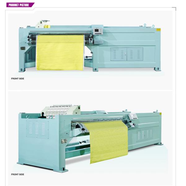 5KW Horizontal Quilting Embroidery Machine Single Head Integral Steel Structure