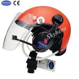 Wholesale Noise cancel Powered paragliding helmet White PPG helmet EN966 Paramotor helmet from china suppliers