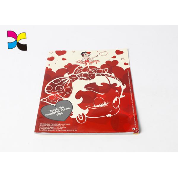 Full Color Red Custom Magazine Printing Subscription For People Perfect Binding