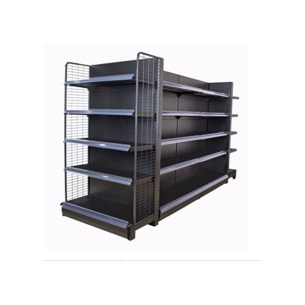 Spacious Space 1.5mm Free Standing Display Rack Heavy Duty Double Side