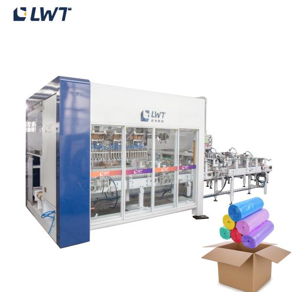 Quality Customized Fully Automatic Garbage Bag Carton Packaging Machine for sale