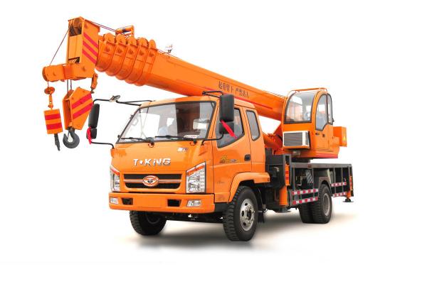 Quality T.King 10 -12 Ton Hydraulic Truck Crane With 4 Outrigger Telescopic Boom 26M - 36M for sale