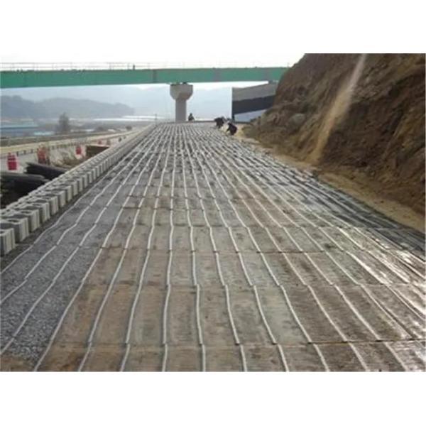 Plastic Mesh Grid Biaxial Geogrid Made Of Polypropylene (PP) For Soil Stabilizer On Roads