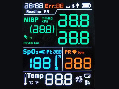Quality FSTN Positive Monochrome LCD Display 3.3V REACH For Input Battery for sale