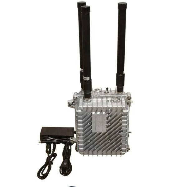 150W Aluminum Enclosures Fpv System Counter Fpv Drones Agains Drone Detector