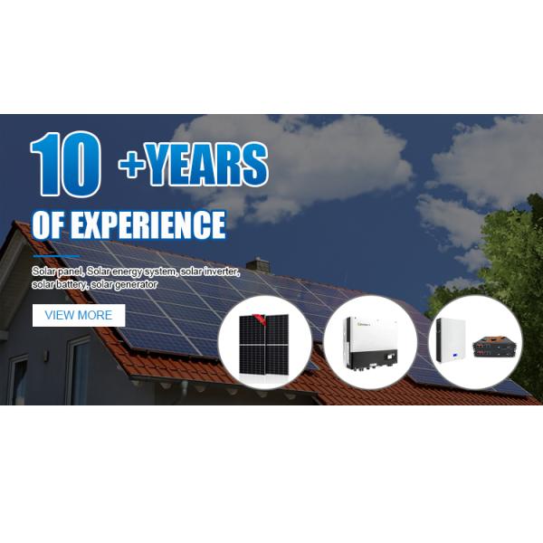 Power Station Renewable Energy Solar Panel Photovoltaic Energy System