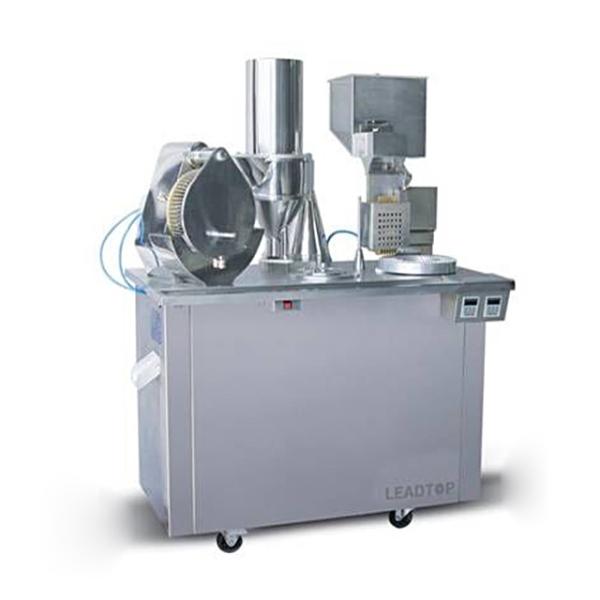 Quality Semi Automatic Capsule Filling And Sealing Machine Adjutable Speed Big Capacity for sale