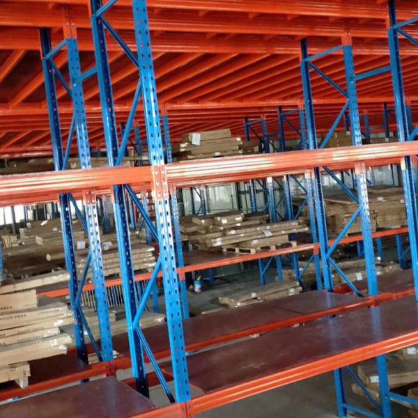 Customized Warehouse Steel Storage Mezzanine Platforms With Steel Structure