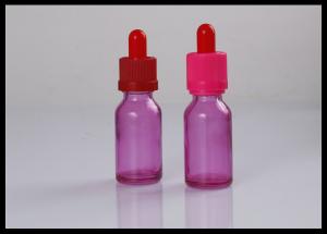 China Perfume 30ml Essential Oil Glass Dropper Bottle E liquid Glass Bottles Pink on sale