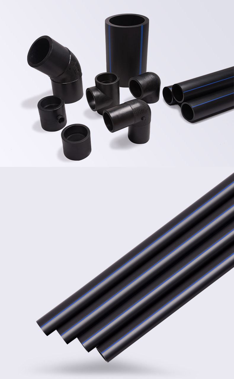 Impact And Distortion Resistance HDPE 100 Pipe Polyethylene PE100 Pipe
